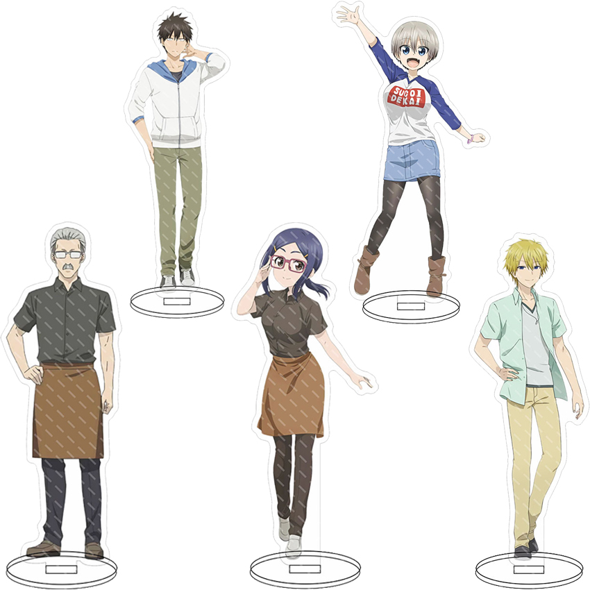 Figma Stand Set - 16CM Anime Akrylowy Stojak Uzaki-chan Wants