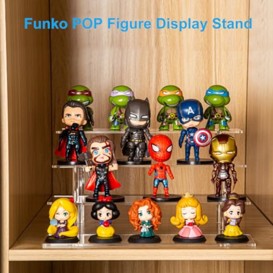 4-poziomowy akrylowy stojak na – Display Risers Set recenzja i cena