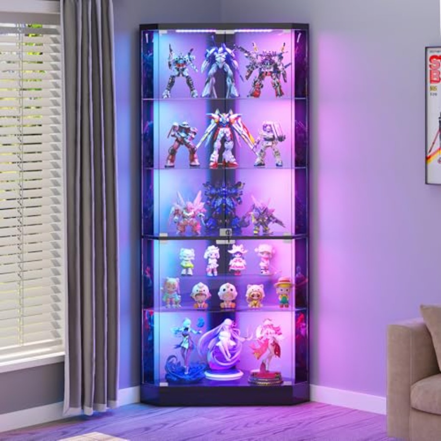 Narożna witryna ekspozycyjna z – Display Case Acrylic recenzja i cena